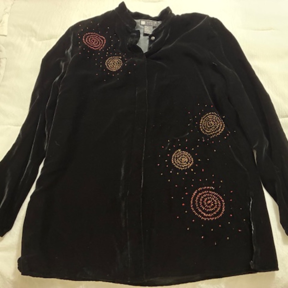 Carol Little Velvet Top